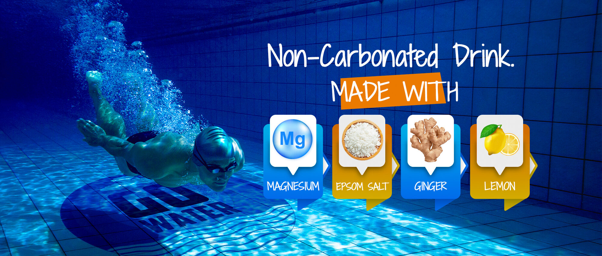 Non-Carbonated GO Water Drink